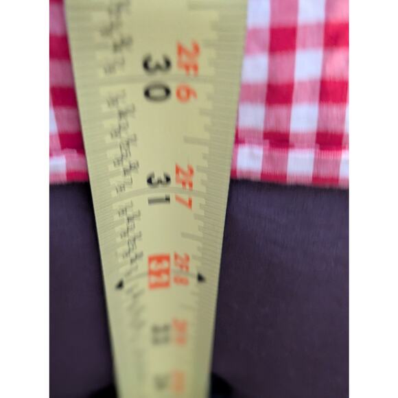 Ralph Lauren Classic Fit Red Gingham Check Cotton Button Down Shirt Mens Size L - Picture 8 of 10